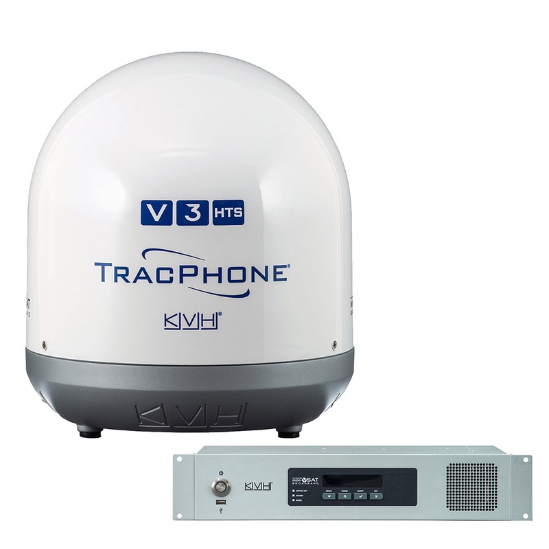 KVH TracPhone V3-HTS Ku-Band 14.5″ mini-VSAT [01-0418-11]