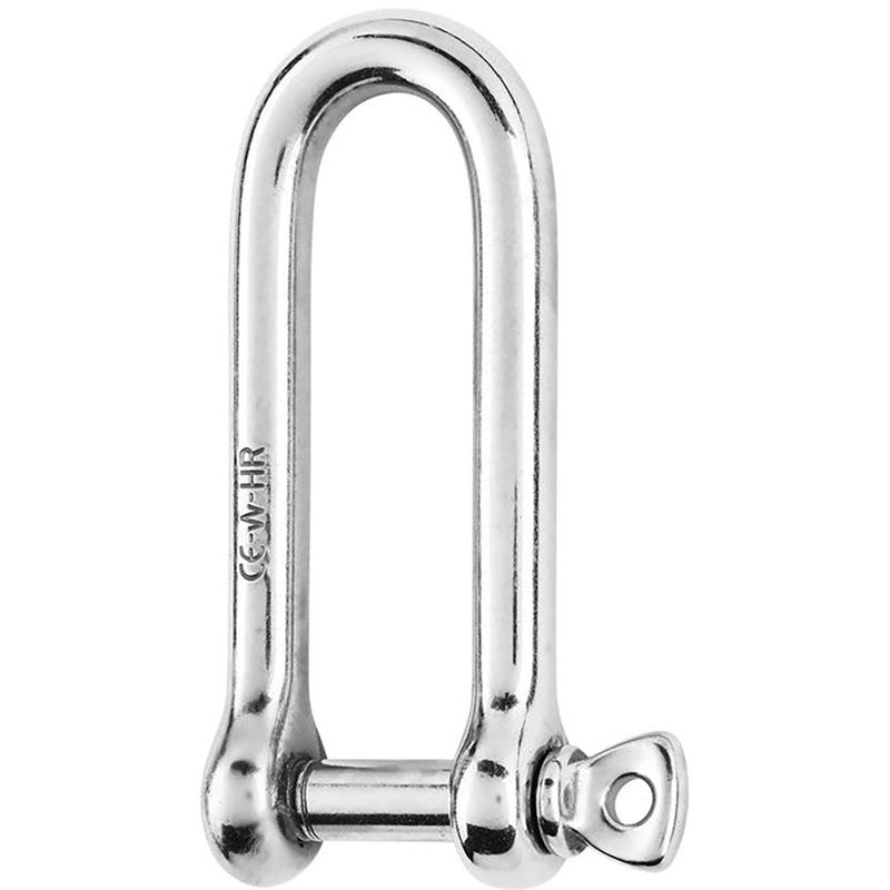 Wichard HR Long D Shackle – 10mm Diameter – 25/64″ [11215]