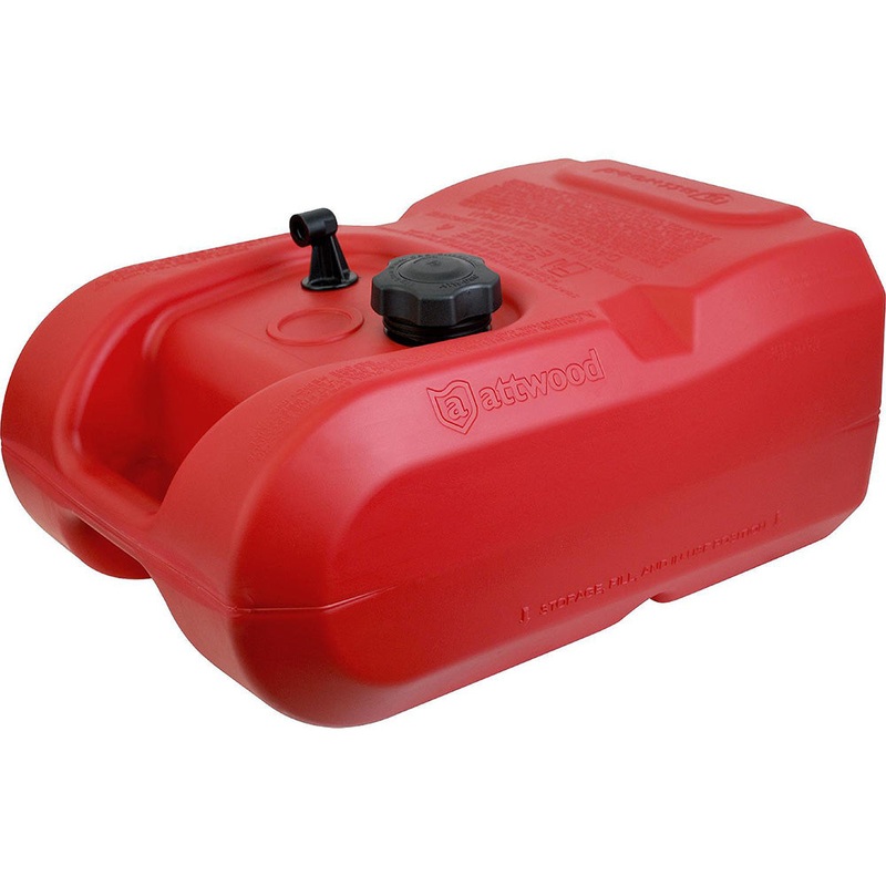 Attwood Portable Fuel Tank – 3 Gallon w/o Gauge [8803LP2]