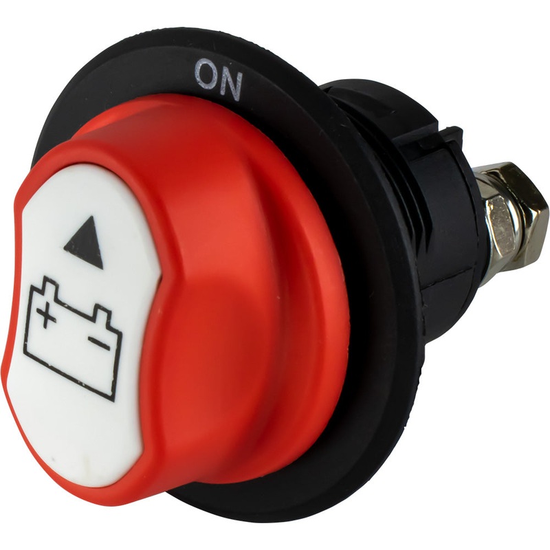 Sea-Dog Mini Battery Switch Key w/Removable Knob – 32V  100A [422732-1]