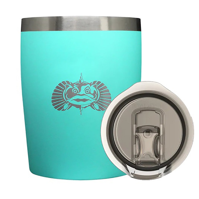 Toadfish Non-Tipping 10oz Rocks Tumbler – Teal [1075]