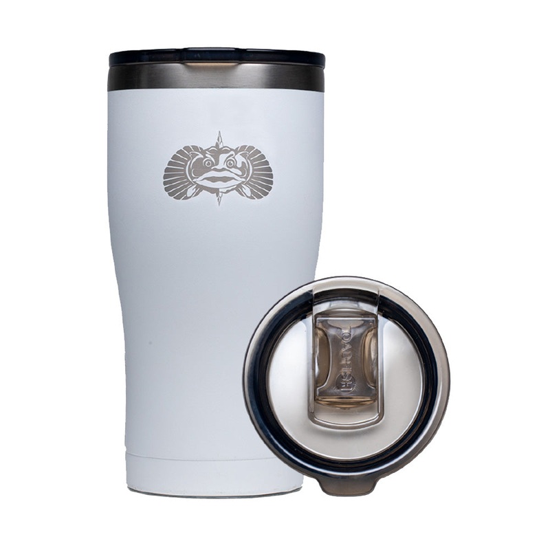 Toadfish Non-Tipping 20oz Tumbler – White [1133]
