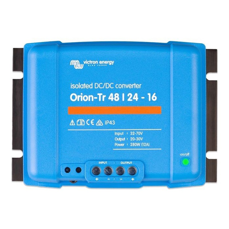 Victron Orion-TR DC-DC Converter – 48 VDC to 24 VDC – 16AMP Isolated [ORI482441110]