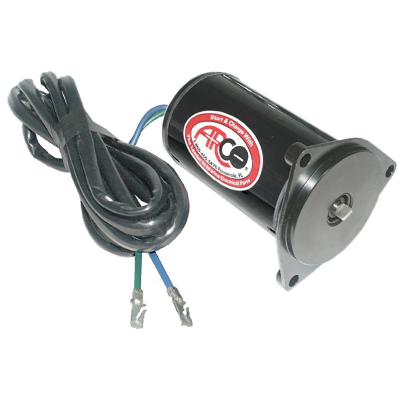 ARCO Marine Original Equipment Quality Replacement Tilt Trim Motor w/96″ Leads – 2 Wire, 3-Bolt Mount [6220]