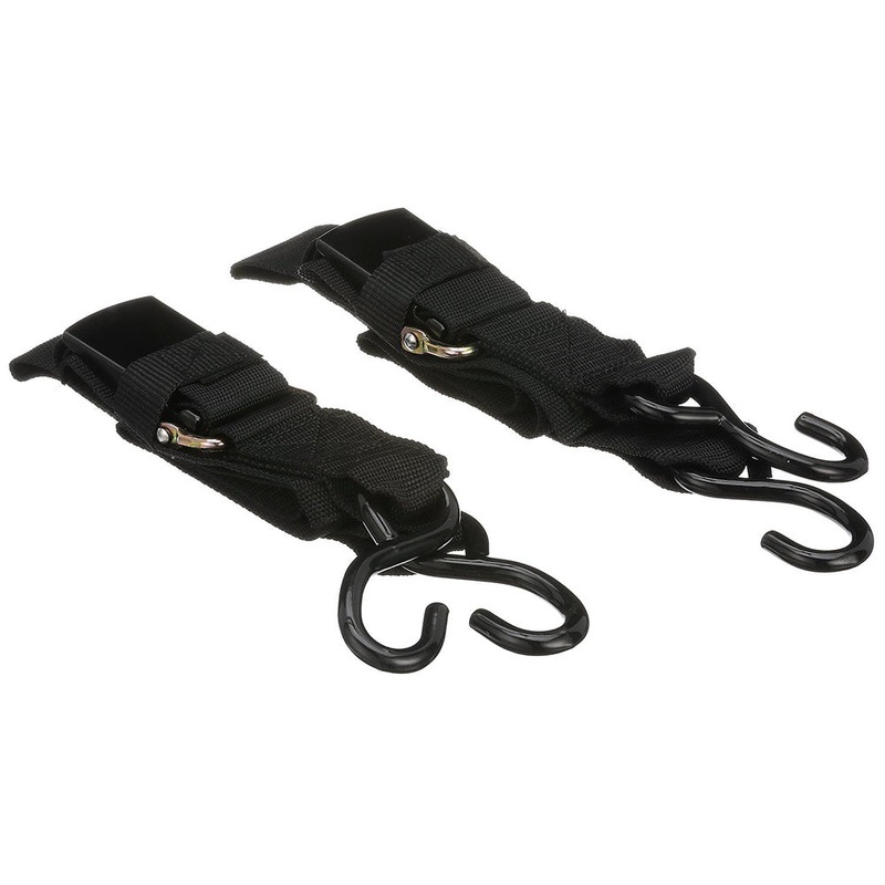 Attwood Quick-Release Transom Tie-Down Straps 2″ x 4 Pair [15232-7]