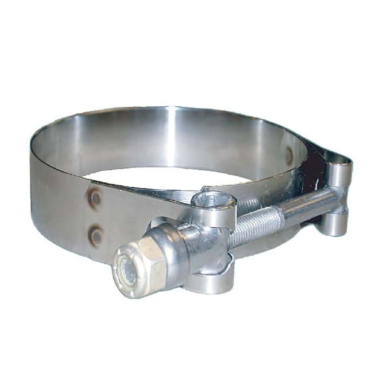 Trident Marine 316 SS T-Bolt Clamp – 3/4″ Band – 5.28″-5.59″ Range – 10-Pack [720-5001]