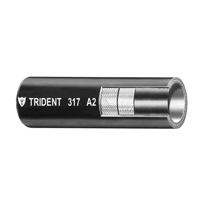 Trident Marine 5/8″ x 50 Boxed Type A2 Fuel  Vent Line Hose – Black [317-0586]