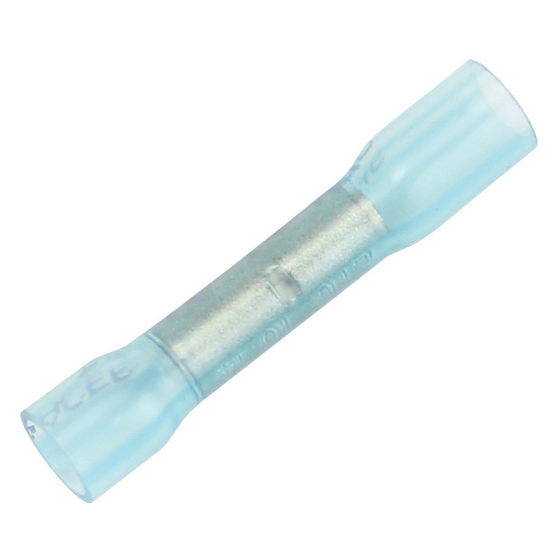 Pacer 16-14 AWG Heat Shrink Butt Connector – 100 Pack [TBSE14-100]