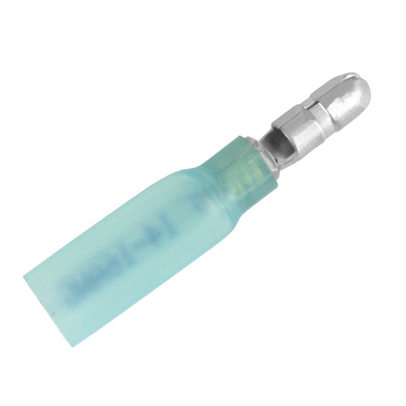 Pacer 16-14 AWG Heat Shrink Male Bullet Terminal – 100 Pack [TBPE14-156-100]