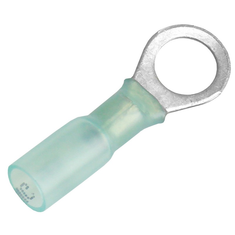 Pacer 16-14 AWG Heat Shrink Ring Terminal – 5/16″ Stud Size – 25 Pack [TE14-56R-25]