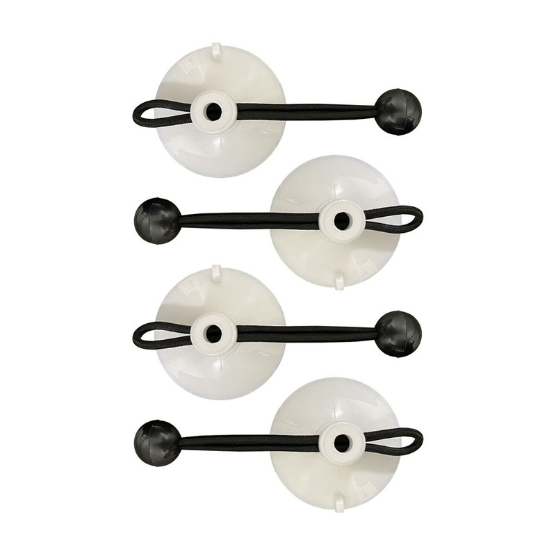 Carver Suction Cup Tie Downs – 4-Pack [61003]