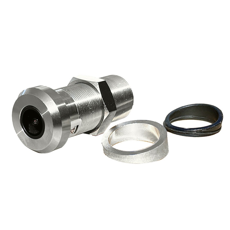 Iris Mini Flush Mount Hi-Resolution Through-Hull Camera – CVBS, TVI, CVI,  AHD [IRIS735]