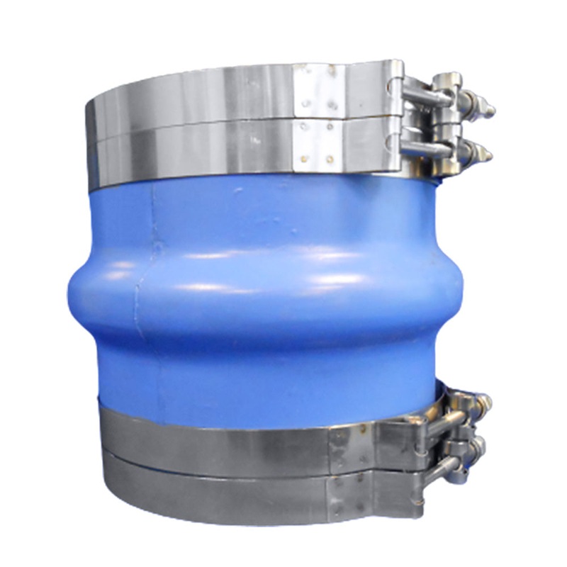 Trident Marine 8″ ID Blue Silicone Molded Wet Exhaust Hump w/4 T-Bolt Clamp [270V8000-S/S]
