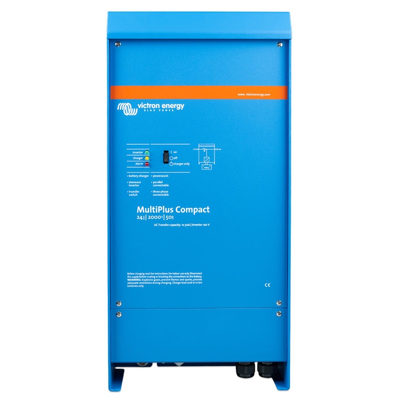 Victron MultiPlus 24/2000 – 50-50 – 120V – VE.Bus UL Approved [PMP242200102]