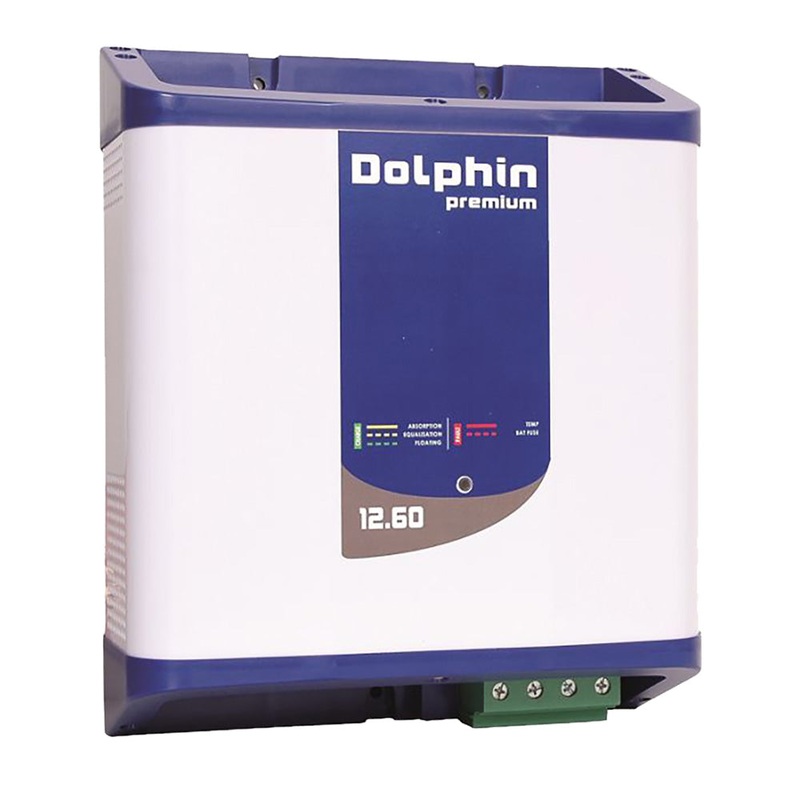 Dolphin Charger Premium Series Dolphin Battery Charger – 12V, 60A, 110/220VAC – 3 Outputs [99050]