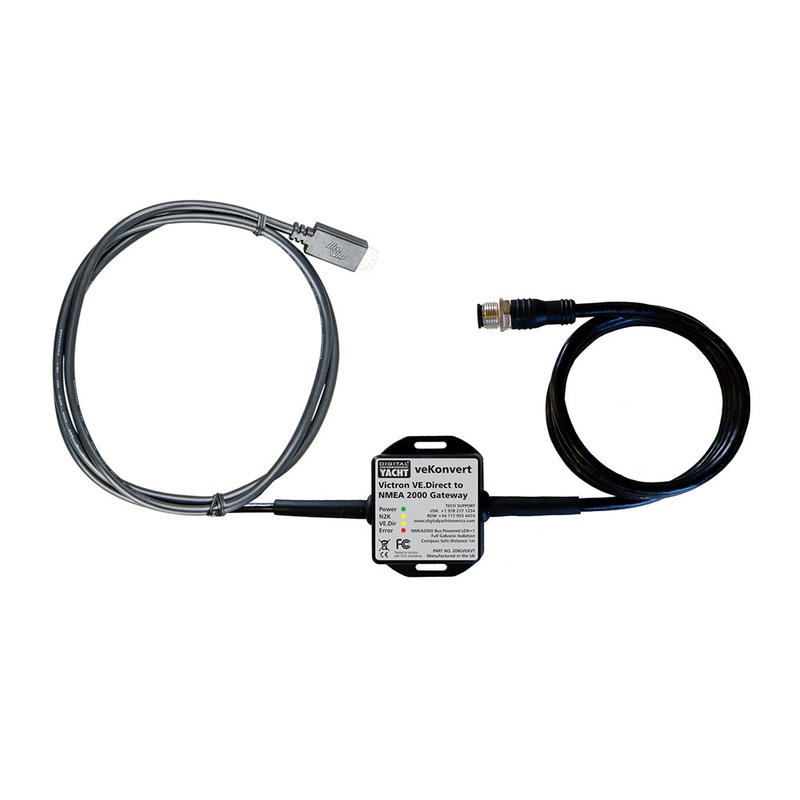 Digital Yacht veKonvert NMEA 2000 Gateway f Victron VE.Direct Output Devices – SmartShunts, BMVs, & MPPTs [ZDIGVEKVT]