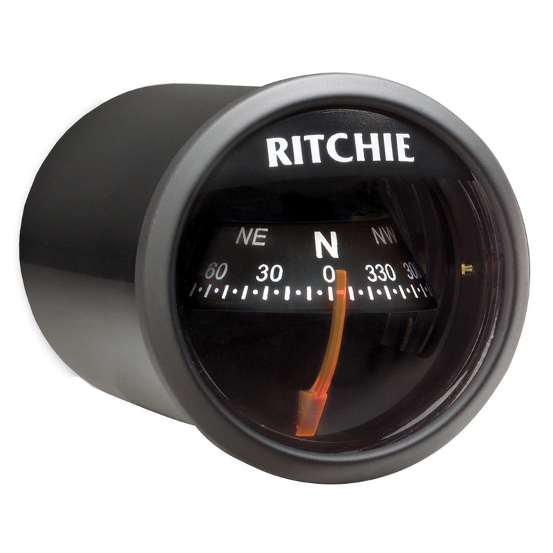 Ritchie X-23BB RitchieSport Compass – Dash Mount – Black/Black [X-23BB]