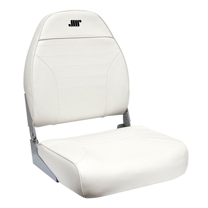 Wise Standard High-Back Fishing Seat – White [8WD588PLS-710]