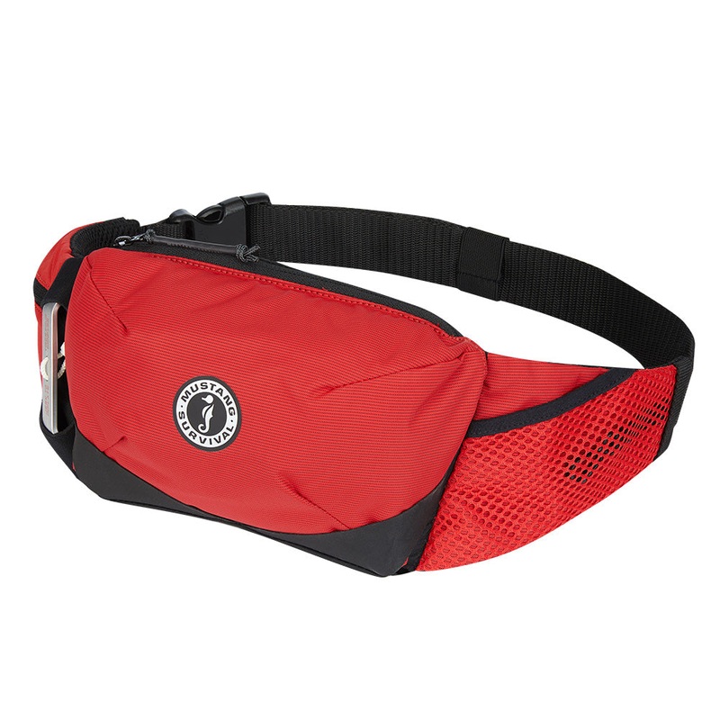 Mustang Essentialist Manual Inflatable Belt Pack – Red [MD3800-4-0-202]