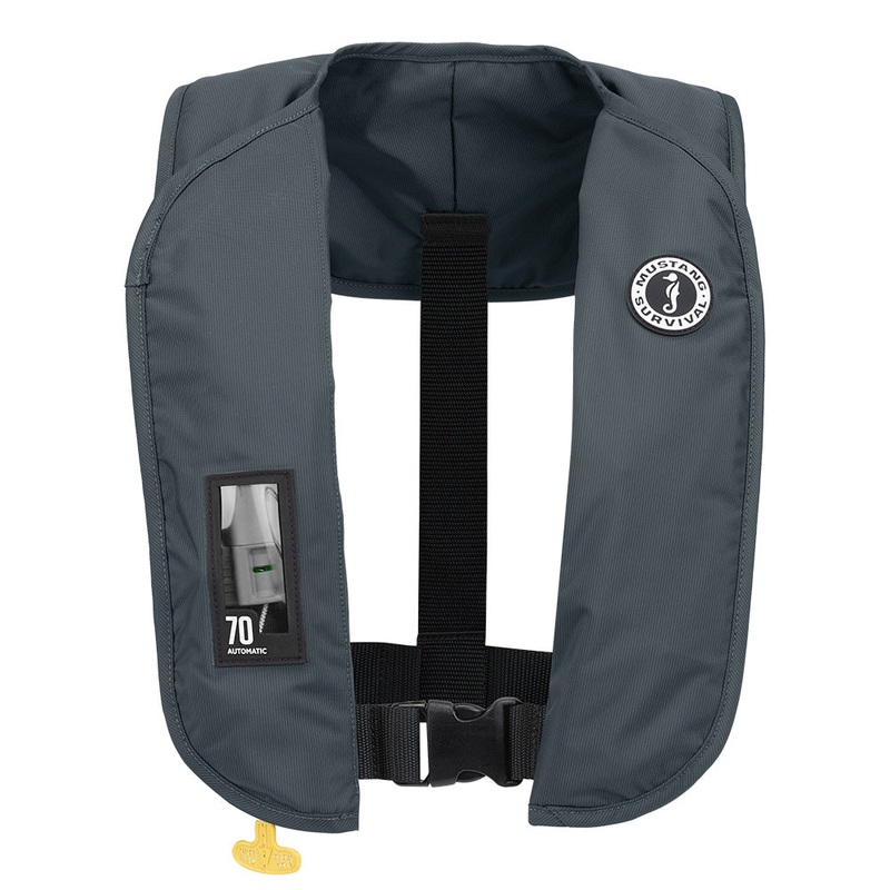 Mustang MIT 70 Automatic Inflatable PFD – Admiral Gray [MD4042-191-0-202]