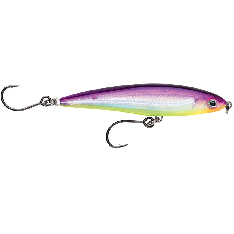 Rapala X-Rap Twitchin Minnow 4″ Purple Chartreuse [SXRT10PRCH]