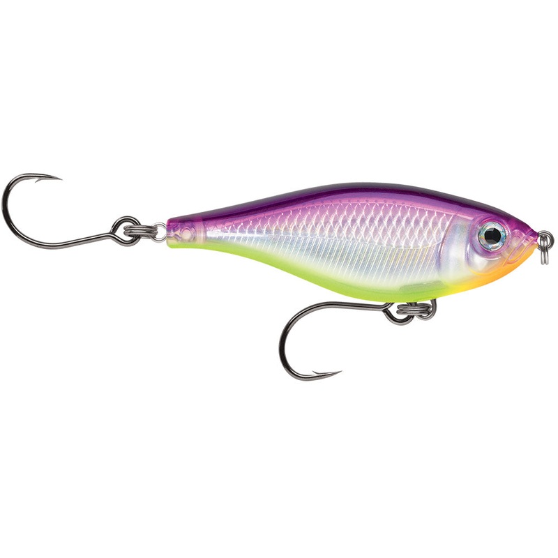 Rapala X-Rap Twitchin Mullet 3-1/8″ Purple Chartreuse [SXRTM08PRCH]
