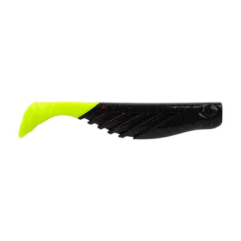 Berkley Gulp! Saltwater Ripple Mullet – 3″ – Morning Glory/Chartreuse GSRM3-MG [1637699]