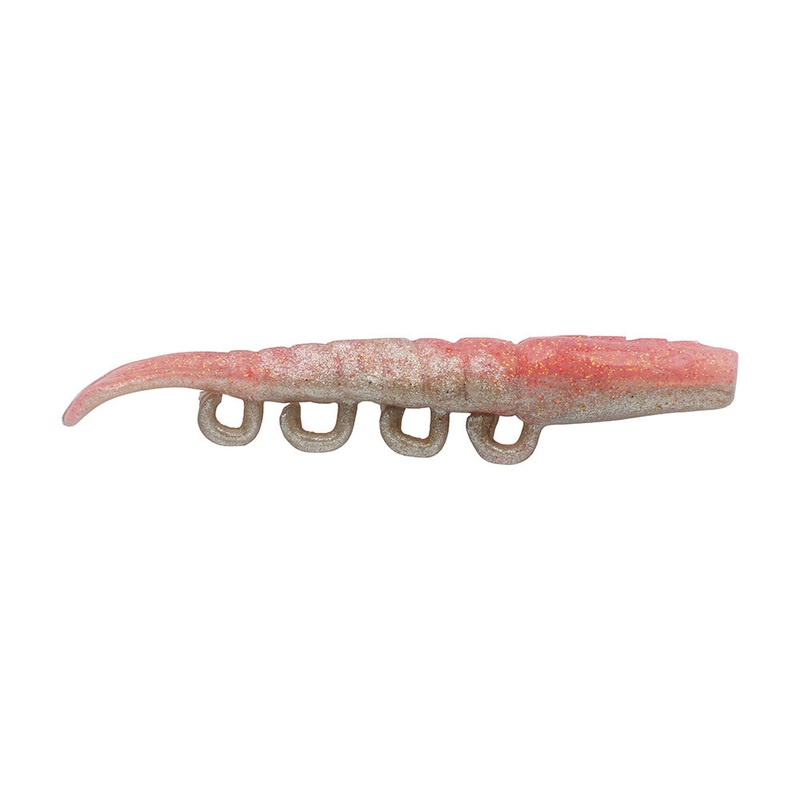 Berkley Gulp! Saltwater Turbo Shrimp – 3″ – Flamingo Chrome [1637579]