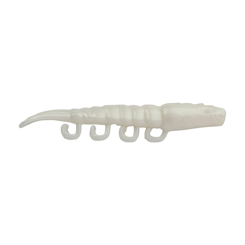 Berkley Gulp! Saltwater Turbo Shrimp – 3″ – Pearl White [1573921]