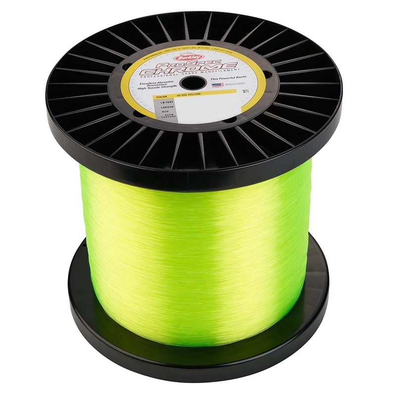 Berkley ProSpec Chrome Hi-Vis Yellow Monofilament – 60 lb – 4750 yds – PSC5B60-HVY [1543432]