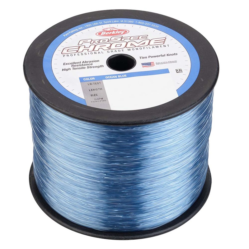 Berkley ProSpec Chrome Ocean Blue Monofilament – 60 lb – 1000 yds – PSC1B60-OBL [1545736]