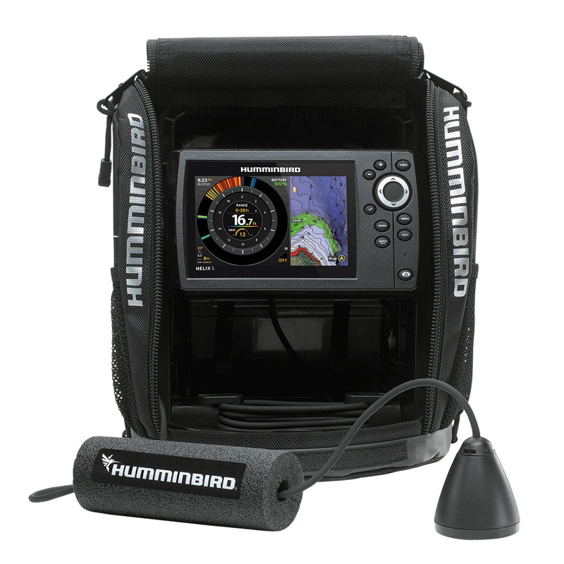 Humminbird ICE HELIX 5 CHIRP GPS G3 – Sonar/GPS All-Season [411740-1]
