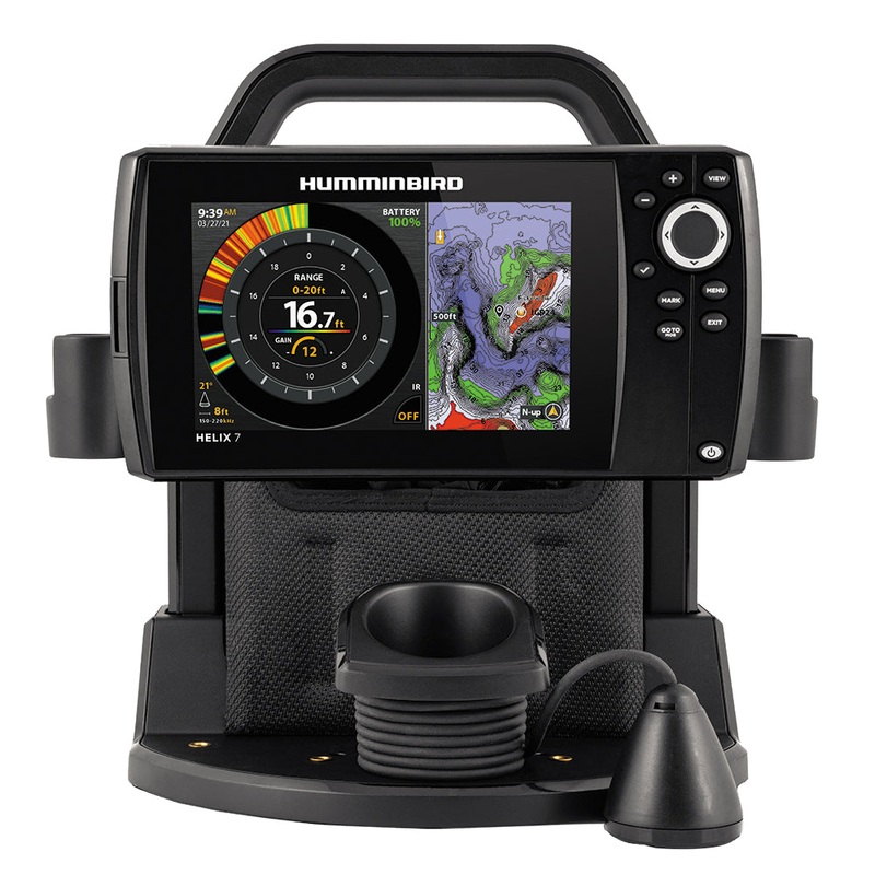 Humminbird ICE HELIX 7 CHIRP GPS G4 – Sonar/GPS Combo [411750-1]