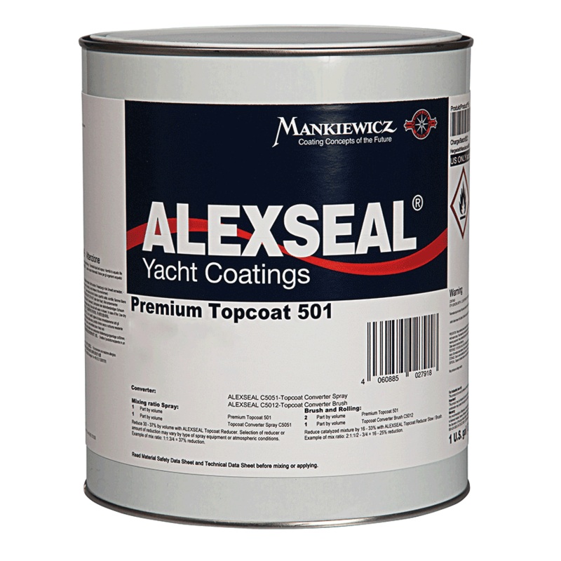 Alexseal Topcoat 501 Racoon Gray Quart