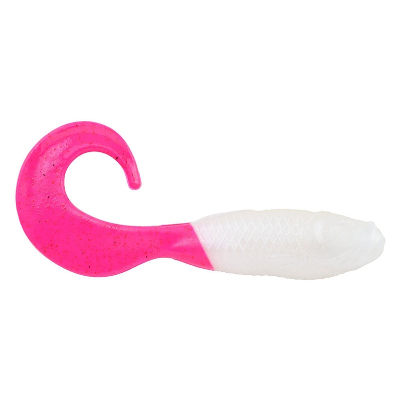 Berkley Gulp! Saltwater Swimming Mullet – 5″ – Pearl White/Pink [1519949]