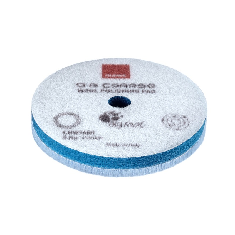 RUPES D-A Coarse Wool Polishing Pad 80mm – Blue [9.NW80H]