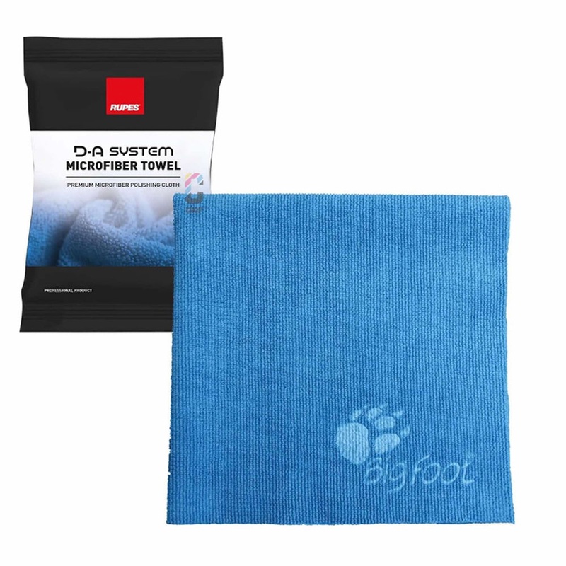 RUPES D-A System Microfiber Towel 16×16 – Blue [9.BF9050]