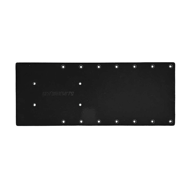 Sea Brackets 18″ Straight Trolling Motor Plate f/Garmin Kraken – Black [SEA2302-BLK]