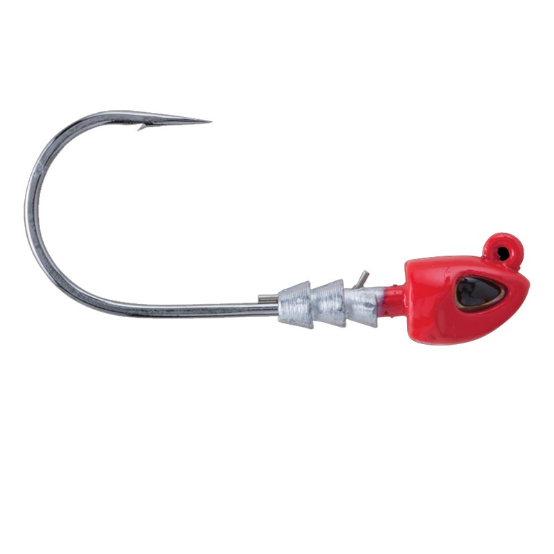 Berkley Fusion19 Swimbait Jighead – 1/0 – 1/8oz – Red [1504407]