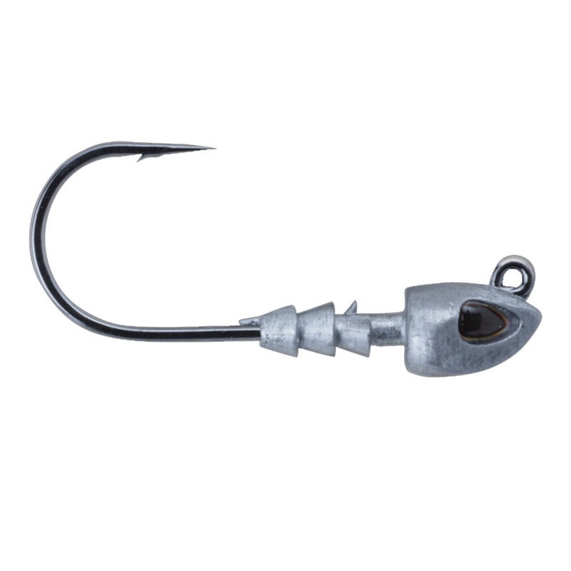 Berkley Fusion19 Swimbait Jighead – 1/0 – 1/8oz – Unpainted [1504405]