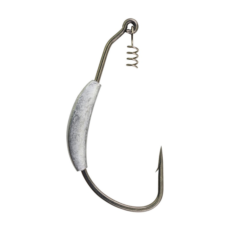 Berkley Fusion19 Weight Swimbait Hook – Smoke Satin – 5/0 [1362182]
