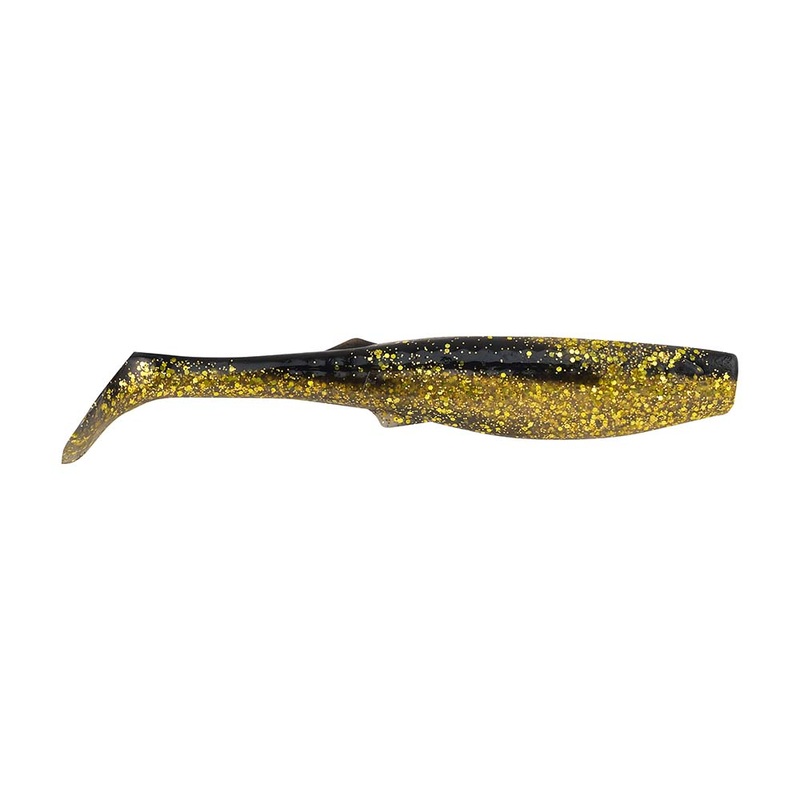 Berkley Gulp! Paddleshad – 4″ – Black Gold [1545525]