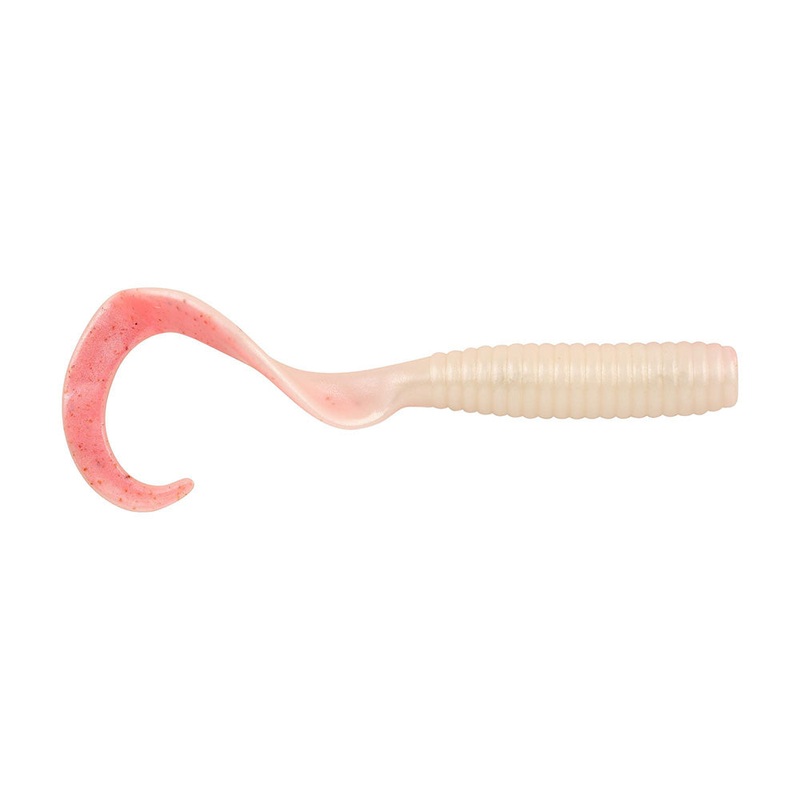 Berkley Gulp! Saltwater Grub – 4″ – Pink Shine [1519807]