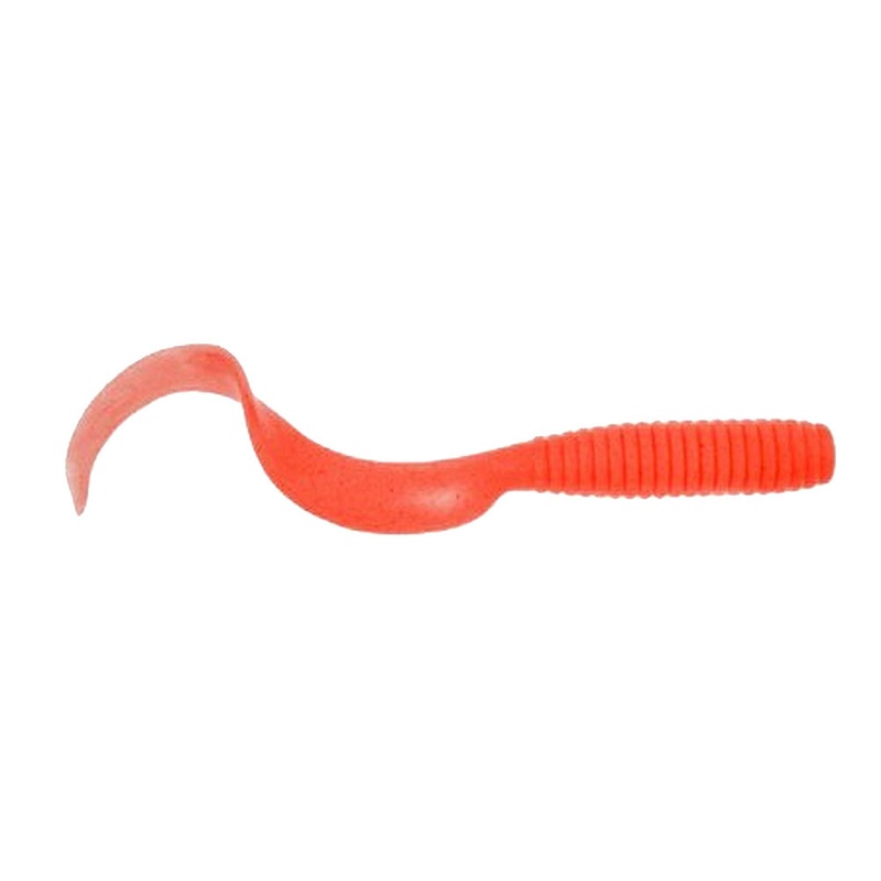 Berkley Gulp! Saltwater Grub – 4″ – Salmon Red [1519808]