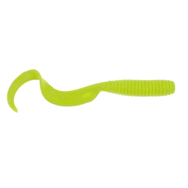 Berkley Gulp! Saltwater Grub – 5″ – Chartreuse [1436830]