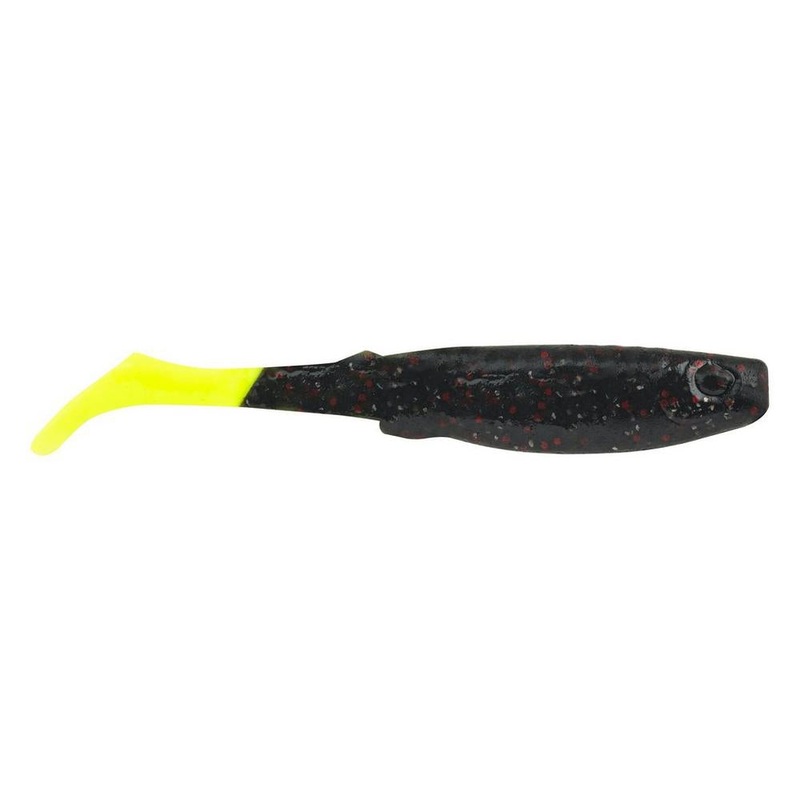 Berkley Gulp! Saltwater Paddleshad – 4″ – Morning Glory/Chartreuse [1520446]