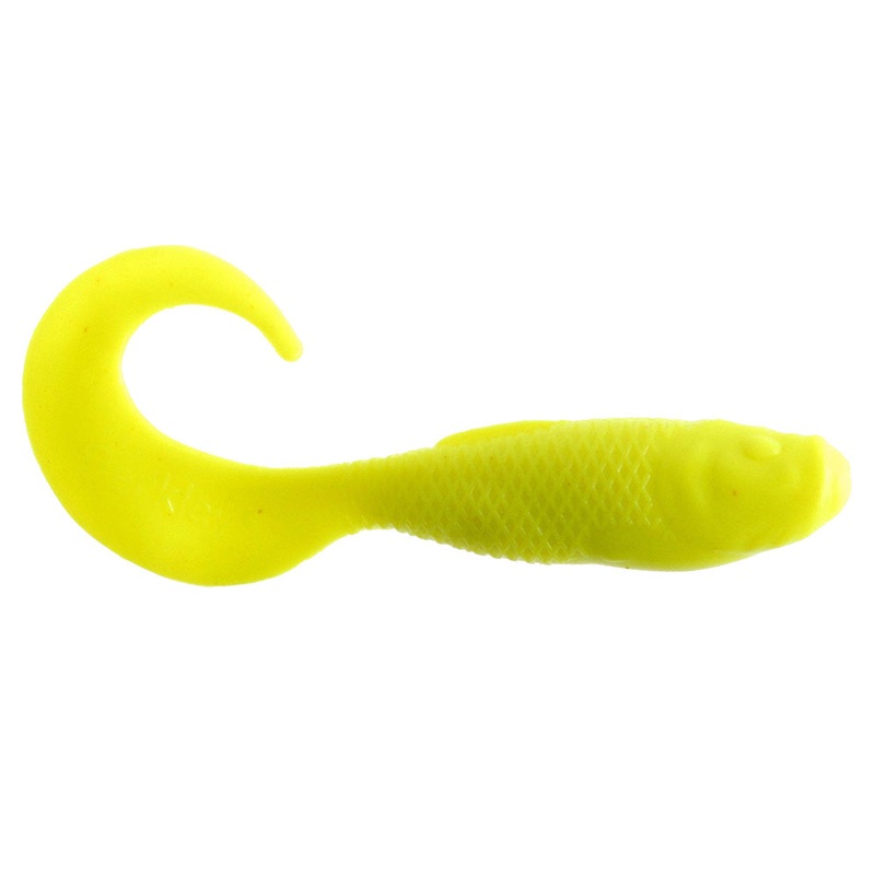 Berkley Gulp! Saltwater Swimming Mullet – 4″ – Chartreuse [1109403]