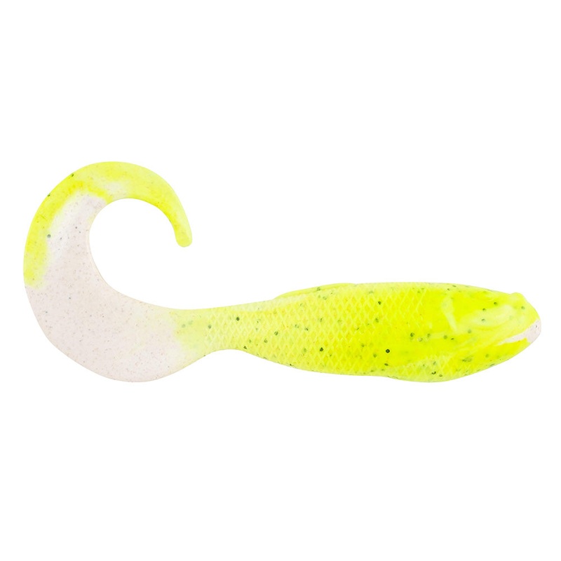 Berkley Gulp! Saltwater Swimming Mullet – 4″ – Chartreuse Pepper Neon [1509663]