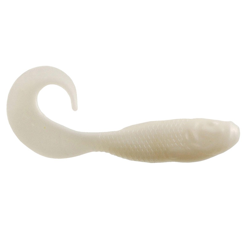 Berkley Gulp! Saltwater Swimming Mullet – 4″ – Pearl White [1109405]