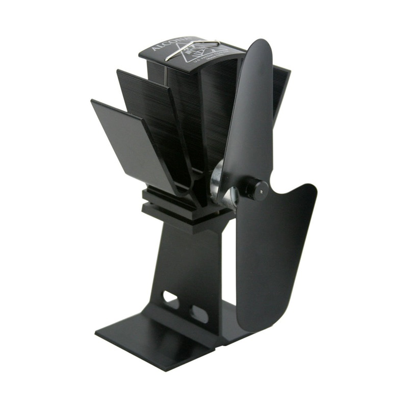 Ecofan by Caframo Original Heat Powered Stove Fan – Black Blade [800CAXBX]
